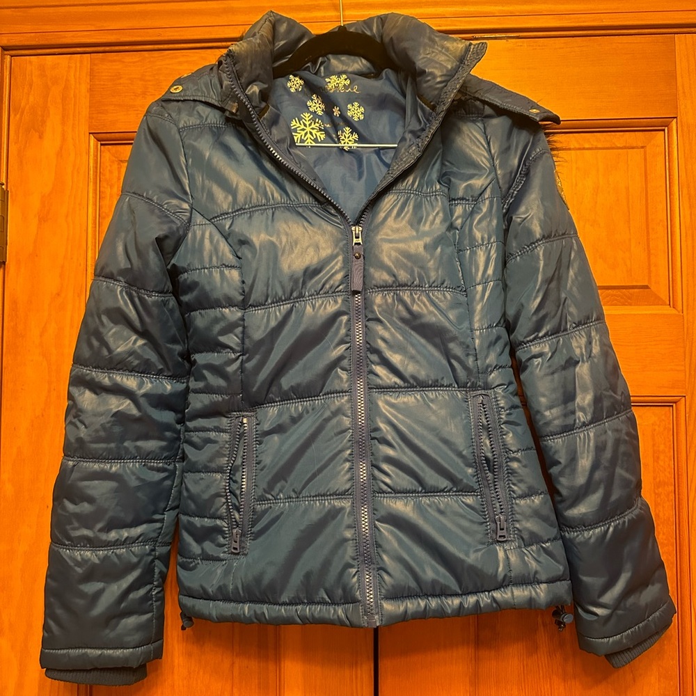 Blue Aeropostale Puffer Winter Coat